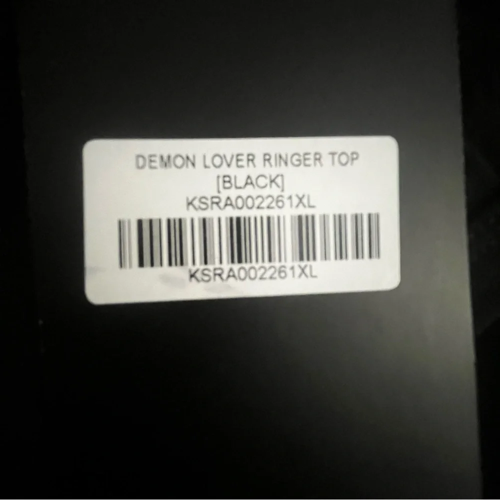 KILLSTAR Demon Lover Ringer Top - Picture 2 of 5